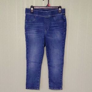 AMERICAN STAR stretchy Denim Jean Capris Casual Spring Summer